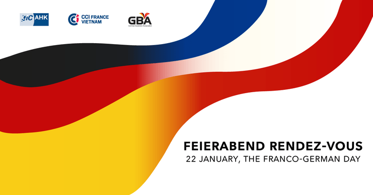 German French Friendship Day Banner
