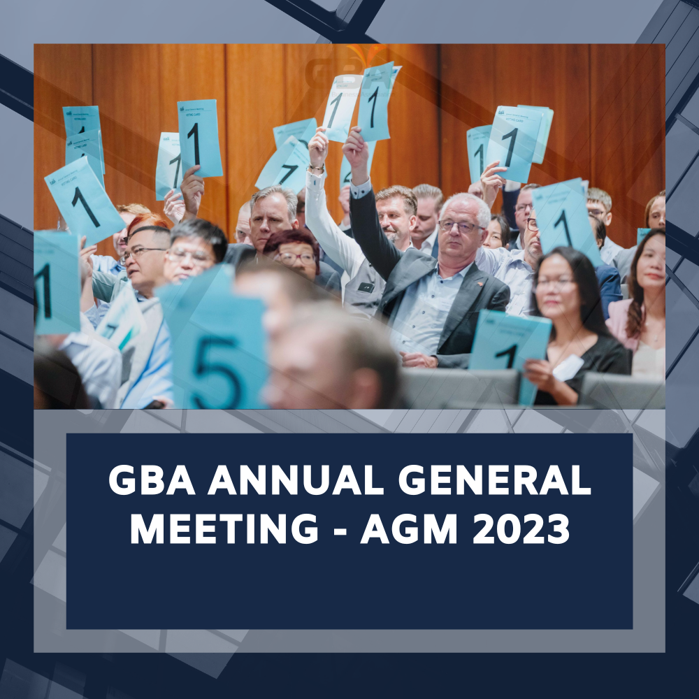 GBA Annual General Meeting – AGM - GBA