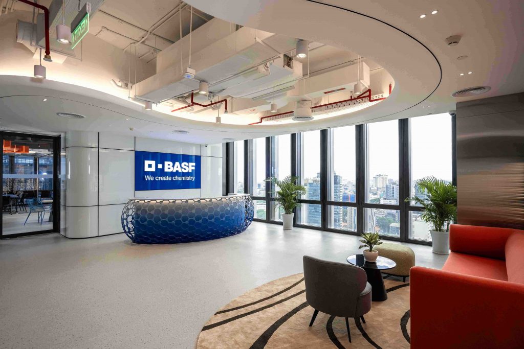 BASF Vietnam new office Reception 1