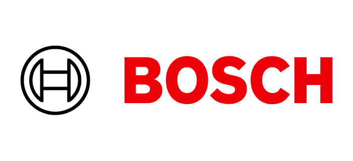 Bosch symbol logo black red