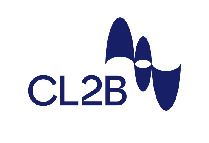 CL2B Logo White