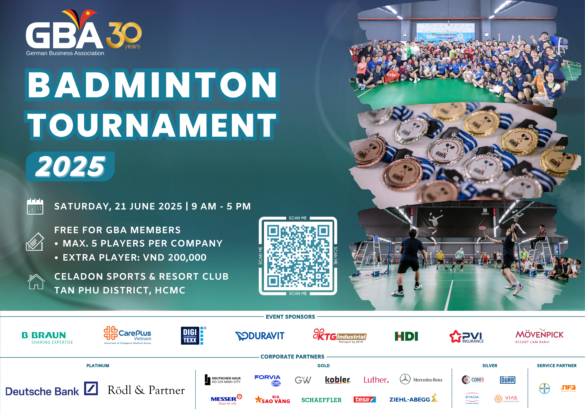 Flyer Badminton Tournament 2025
