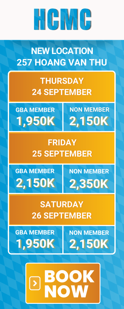 GBA Oktoberfest Vietnam Ticket Price HCMC