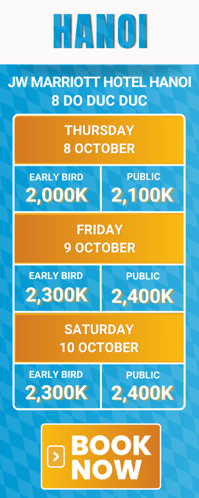 GBA Oktoberfest Vietnam Ticket Price Hanoi