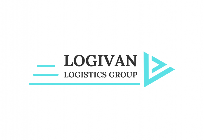 Logo Grey with Turquoise Highlight Background White