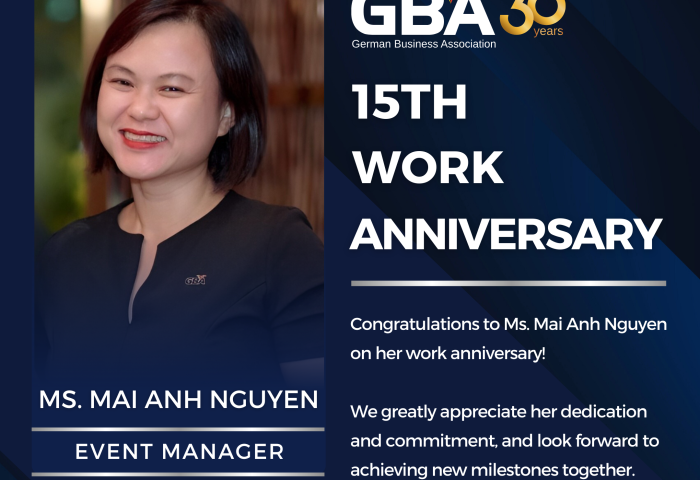 Mai Anh 15th Work Anniversary