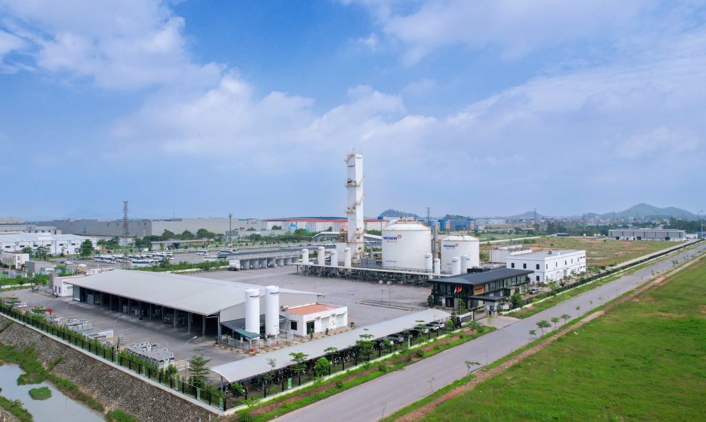 Messer expands production capacity in Northern Vietnam Aerial view (1)