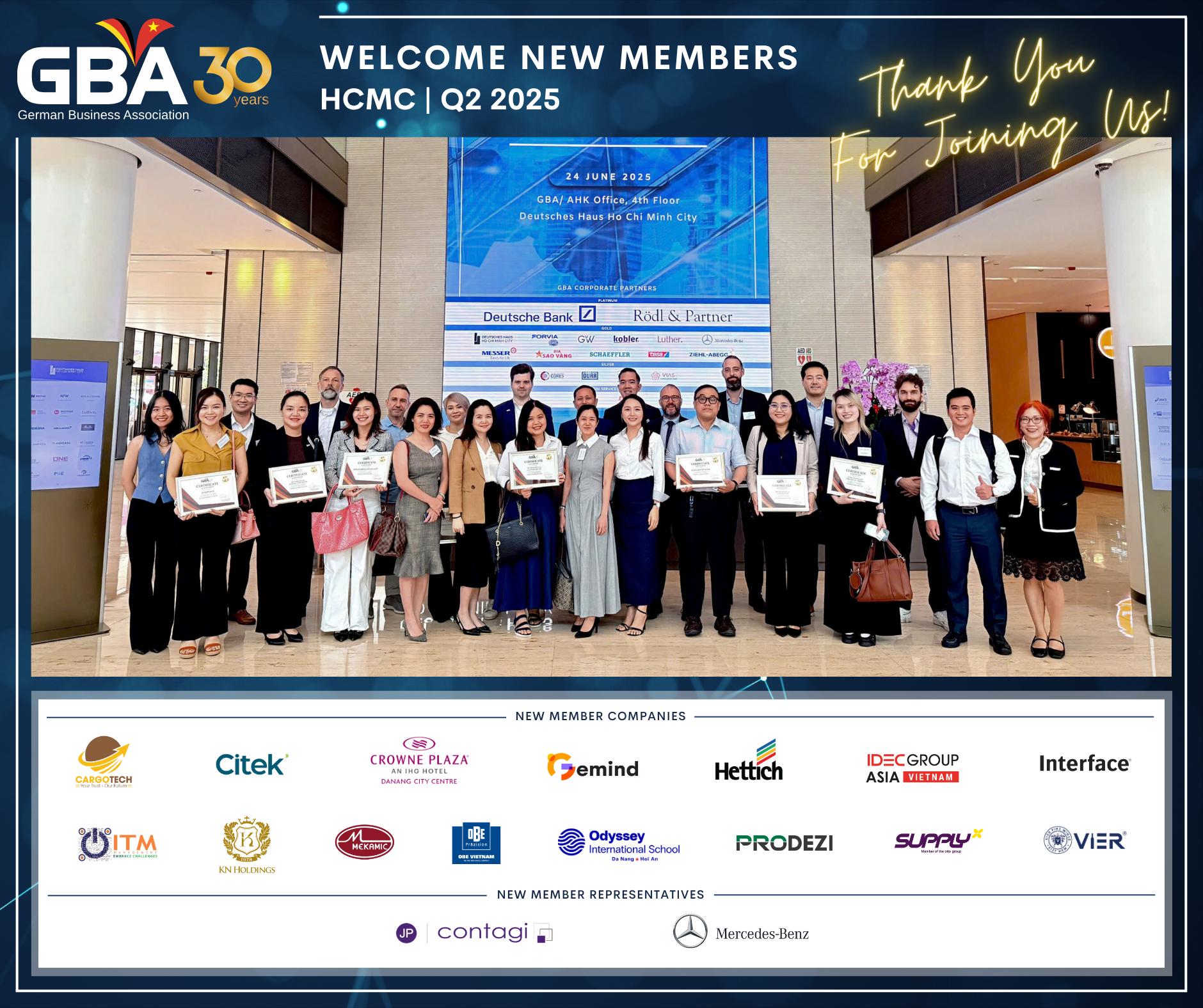 New Members on Boarding June