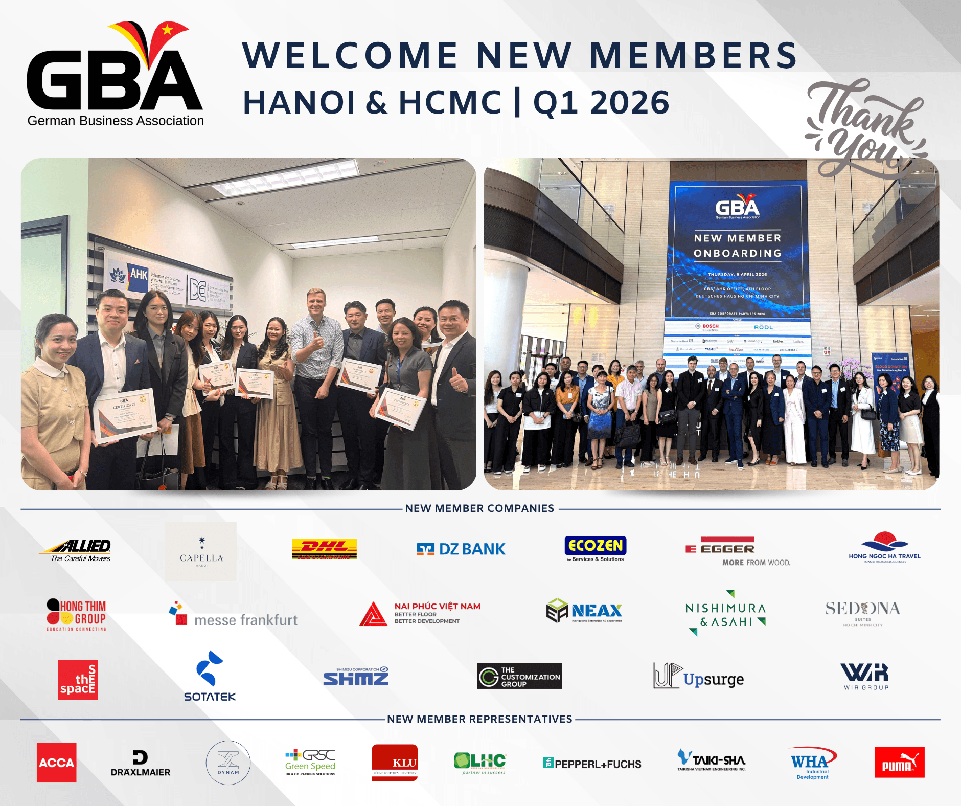 New Members on Boarding Q1 2026