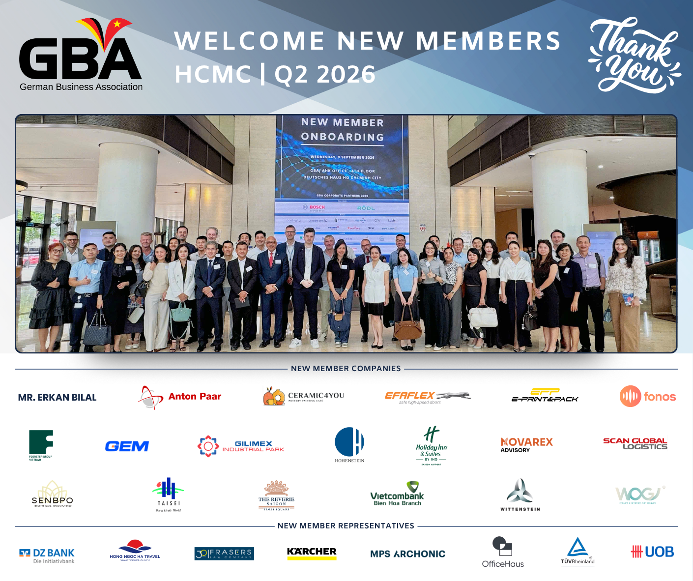 New Members on Boarding Q2 2026