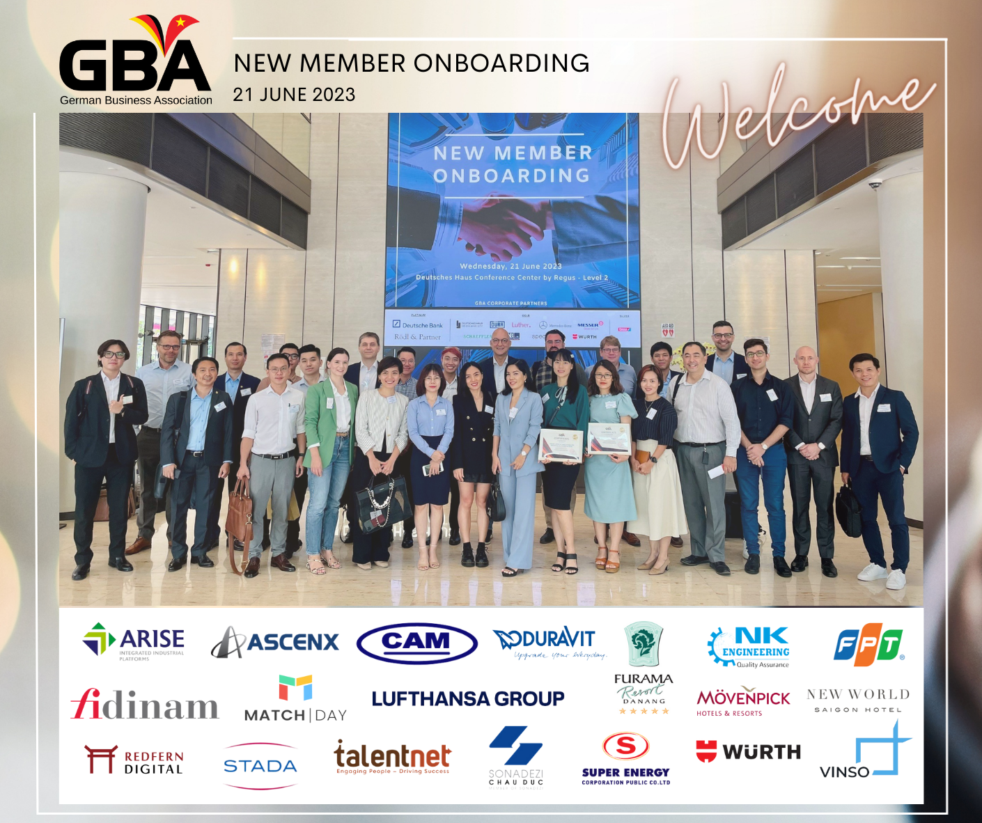 New members on Boarding 21 jUNE 2023