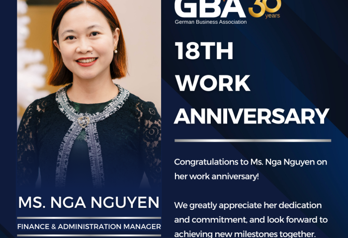 Nga Nguyen 18th Work Anniversary