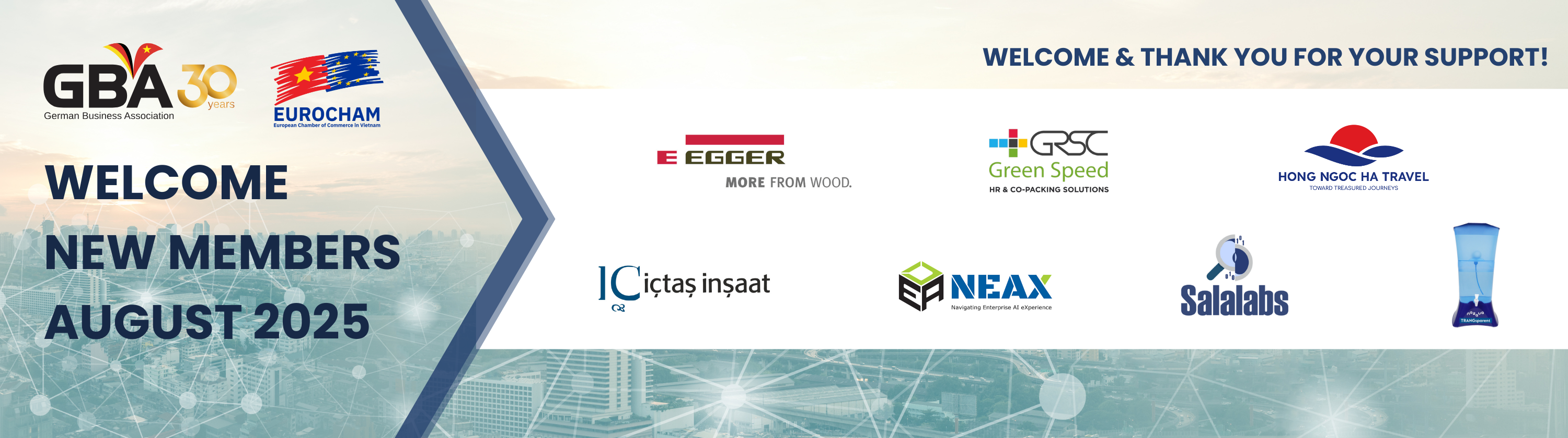 Welcome new member August 2025